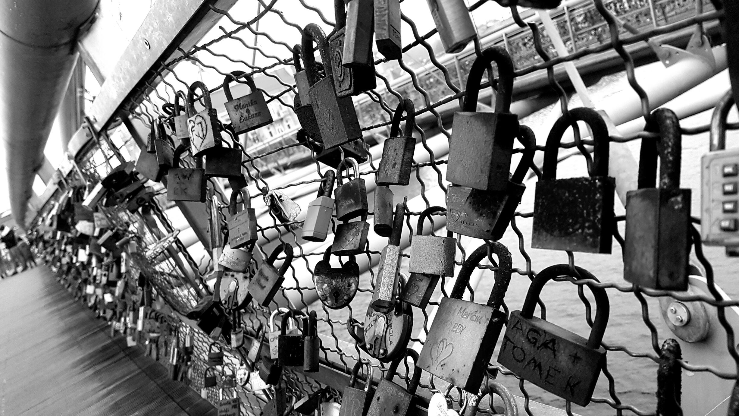 Locked hearts - Krakow