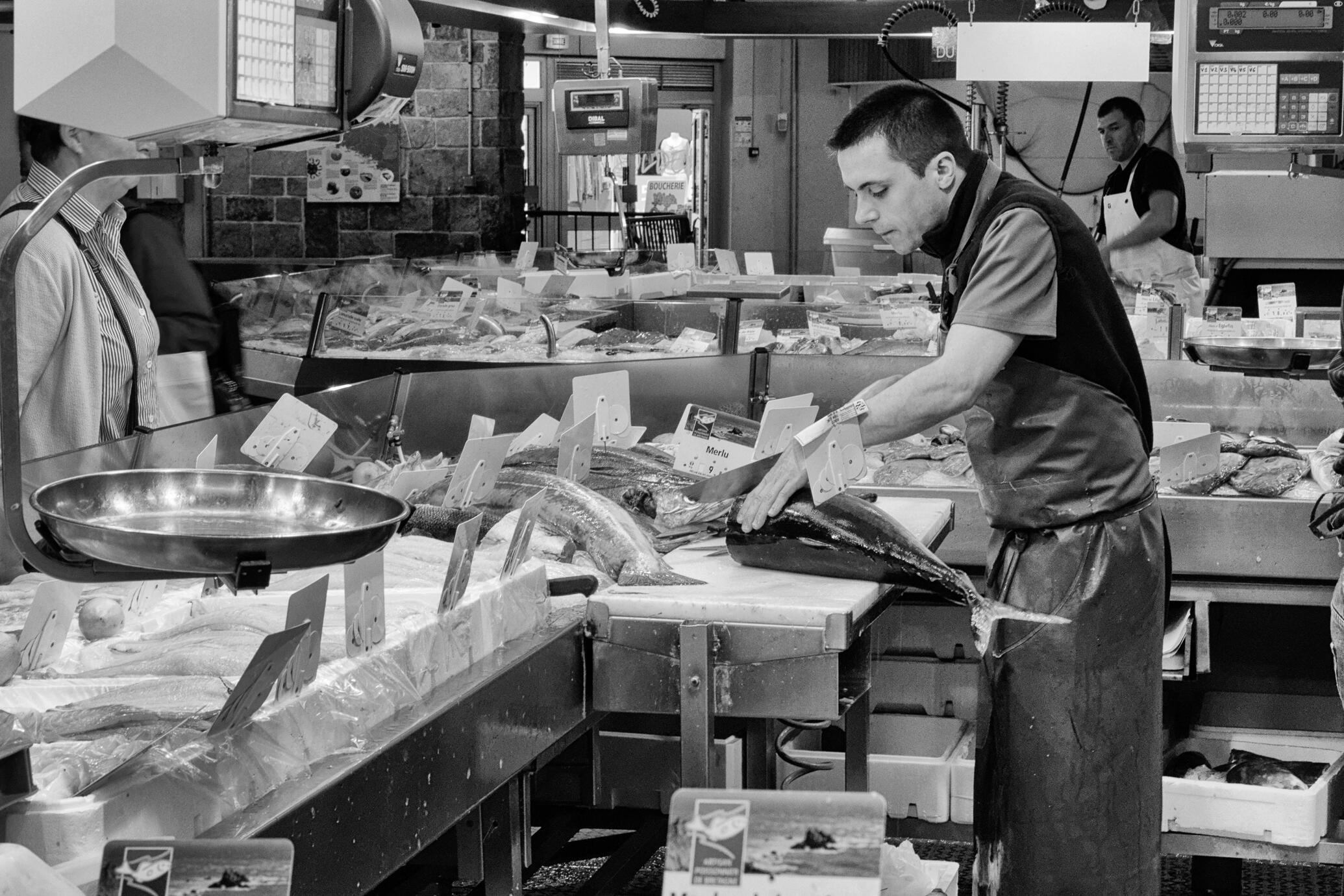 Sell-fish man - Britanny